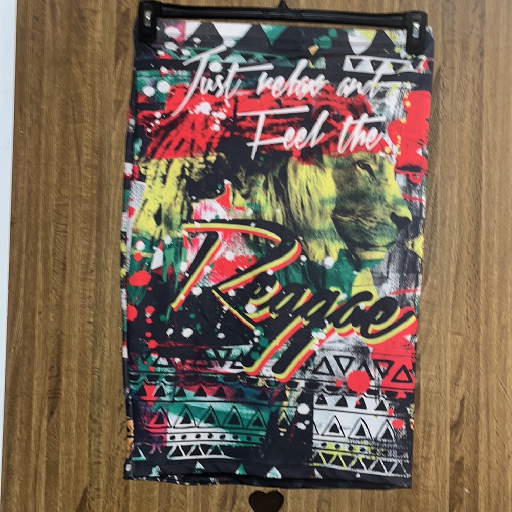 Lion Rasta skirt - Picture 2 of 4